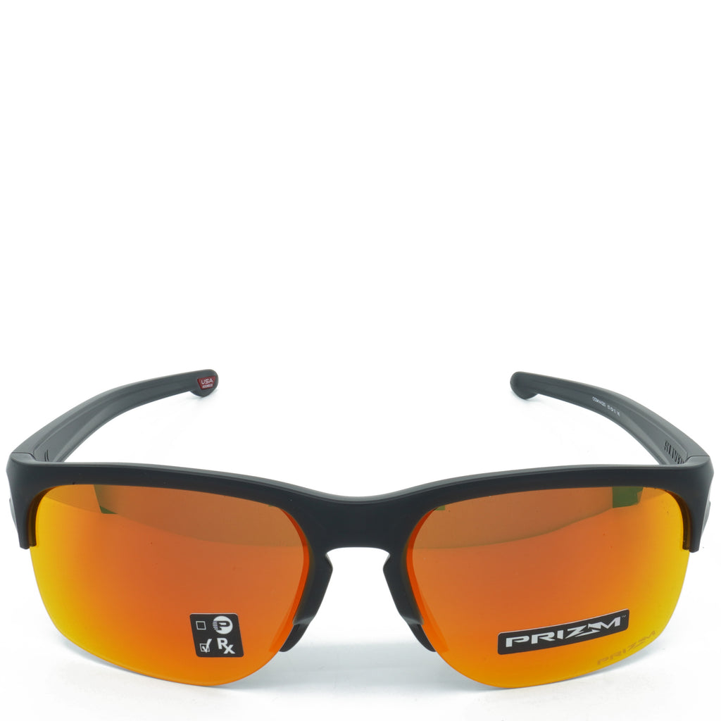 [OO9414-02] Mens Oakley Sliver Edge (A) Sunglasses - Matte Black Ink/Prizm Ruby