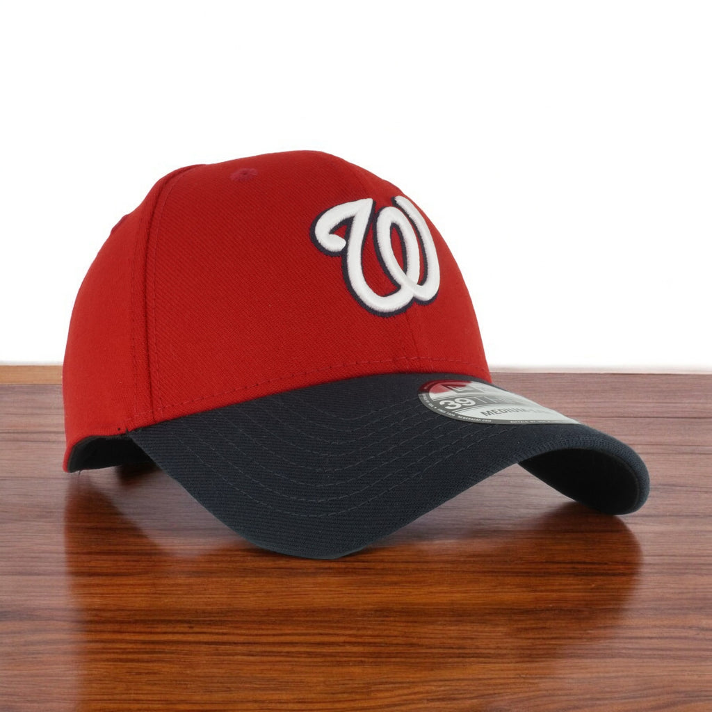 [10975392] Mens New Era MLB Team Classic 3930 Flex - Washington Nationals