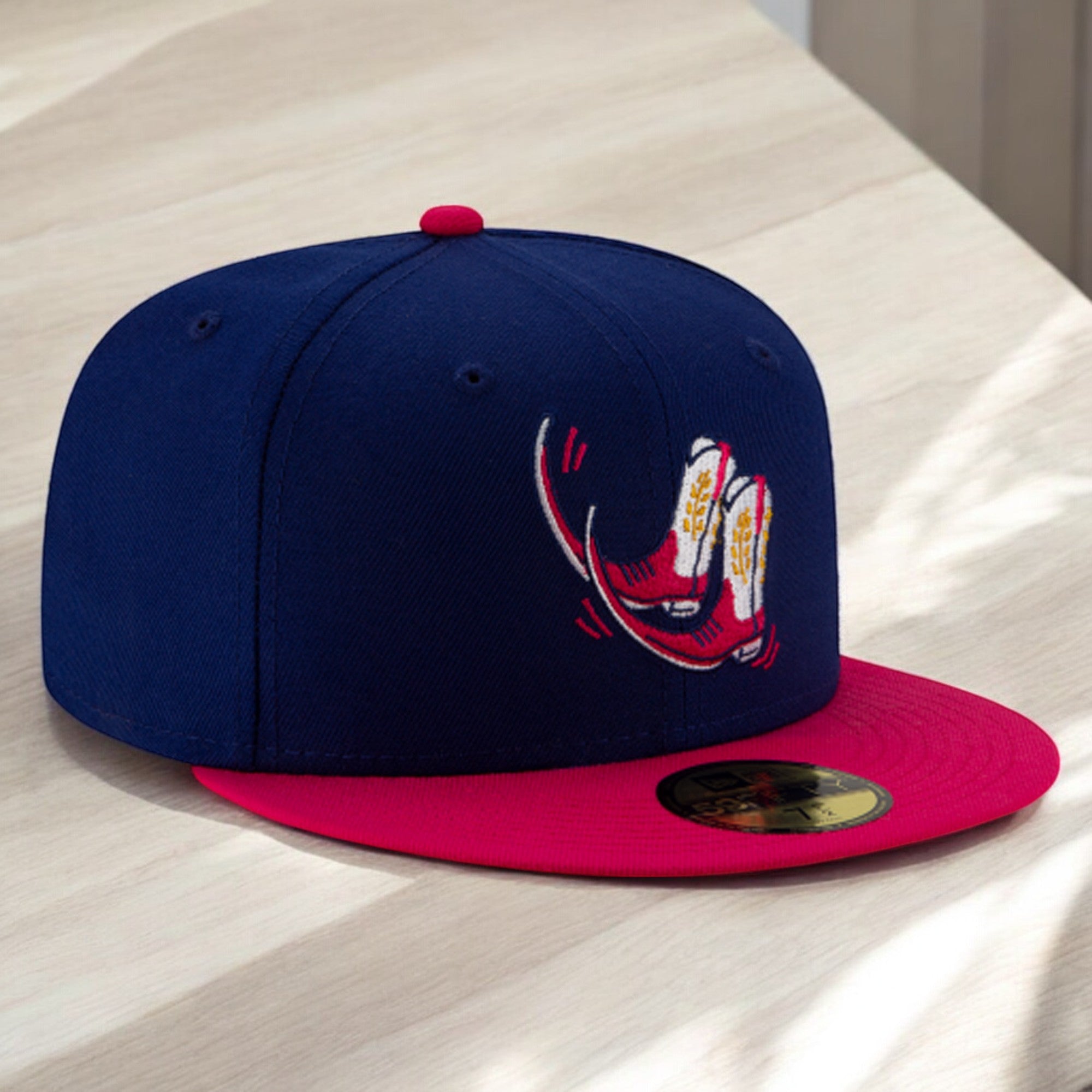 [12479058] Mens New Era MILB Theme Night 59Fifty - Amarillo Sod Poodles Boots