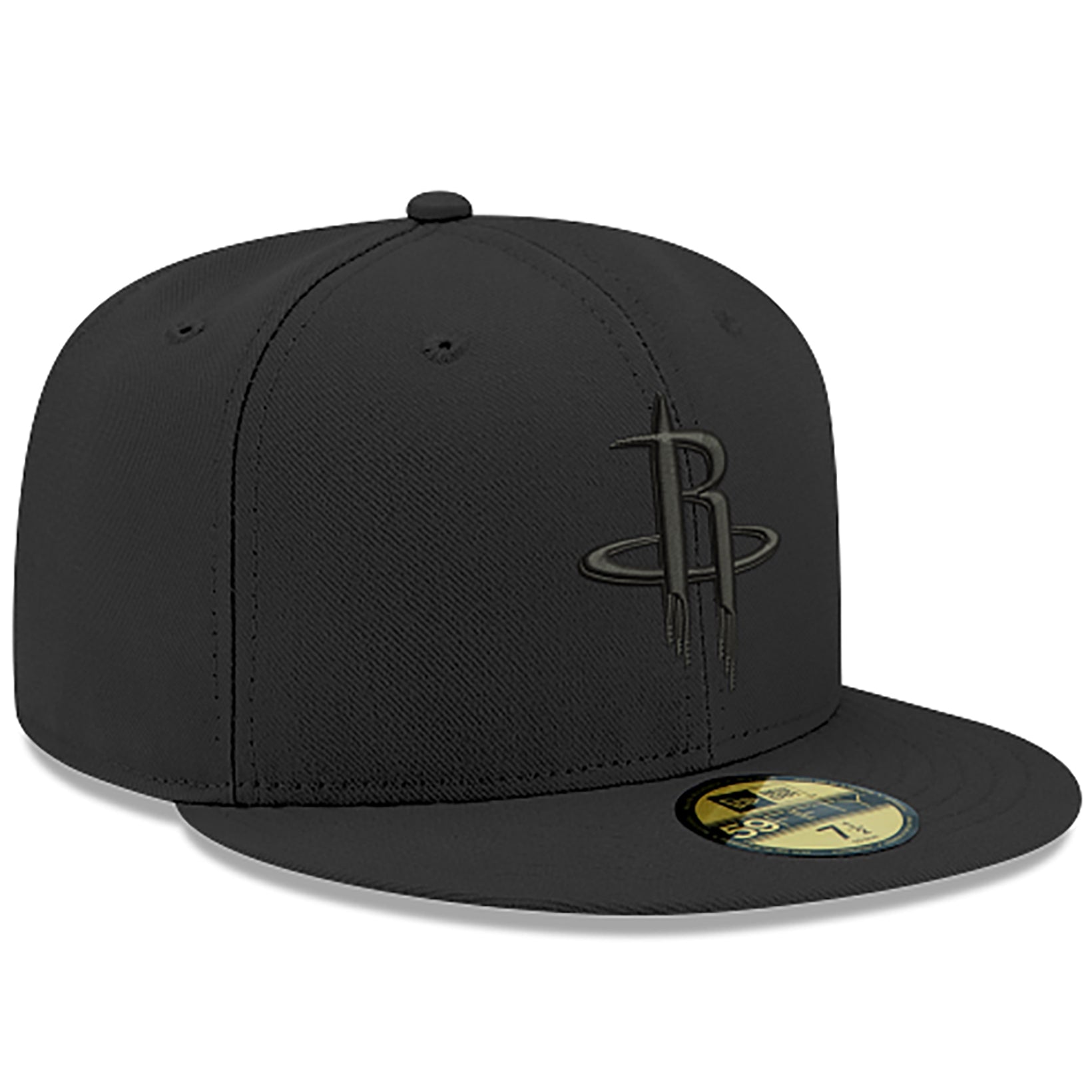 [70632899] Mens New Era NBA 5950 BLACK ON BLACK FITTED - HOUSTON ROCKETS