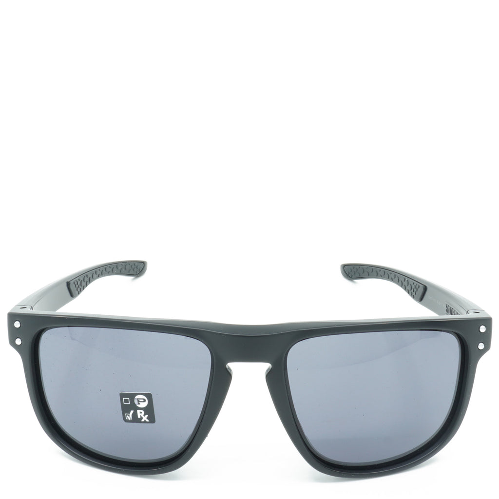 [OO9377-01] Mens Oakley Holbrook R Sunglasses - Matte Black/Grey