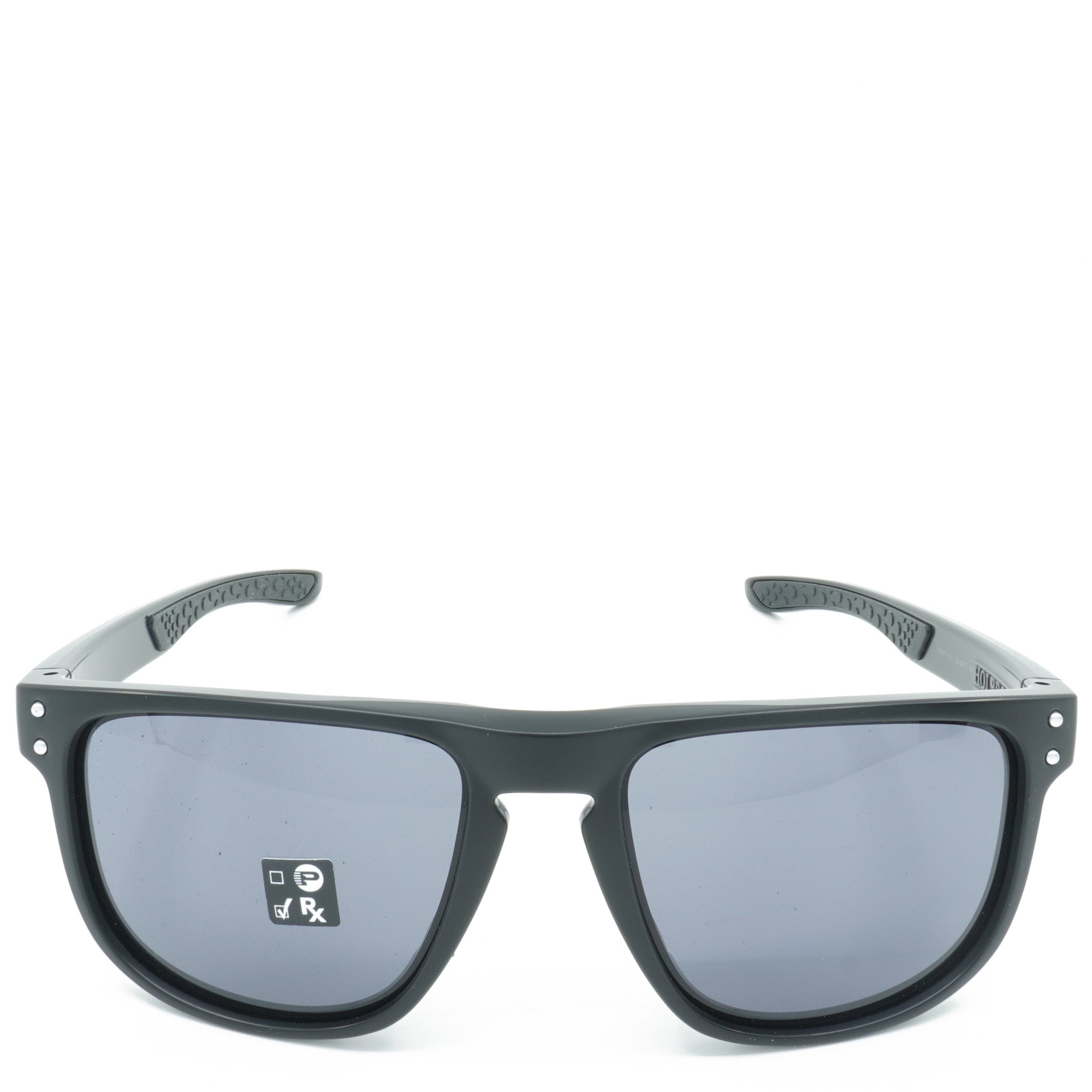 [OO9377-01] Mens Oakley Holbrook R Sunglasses - Matte Black/Grey