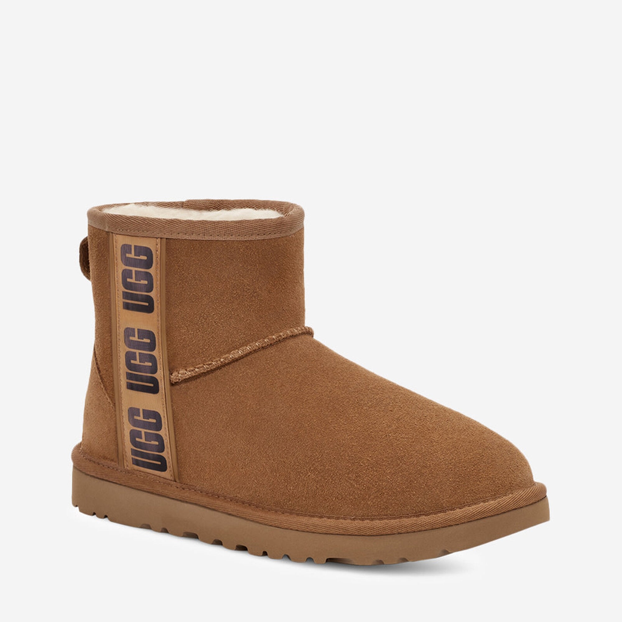 [1134962-CHE] Womens Ugg CLASSIC MINI SIDE LOGO II