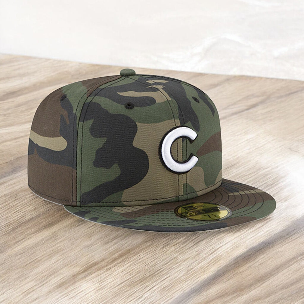 [11941975] Mens New Era MLB Authentic Collection 59Fifty Fitted - Chicago Cubs