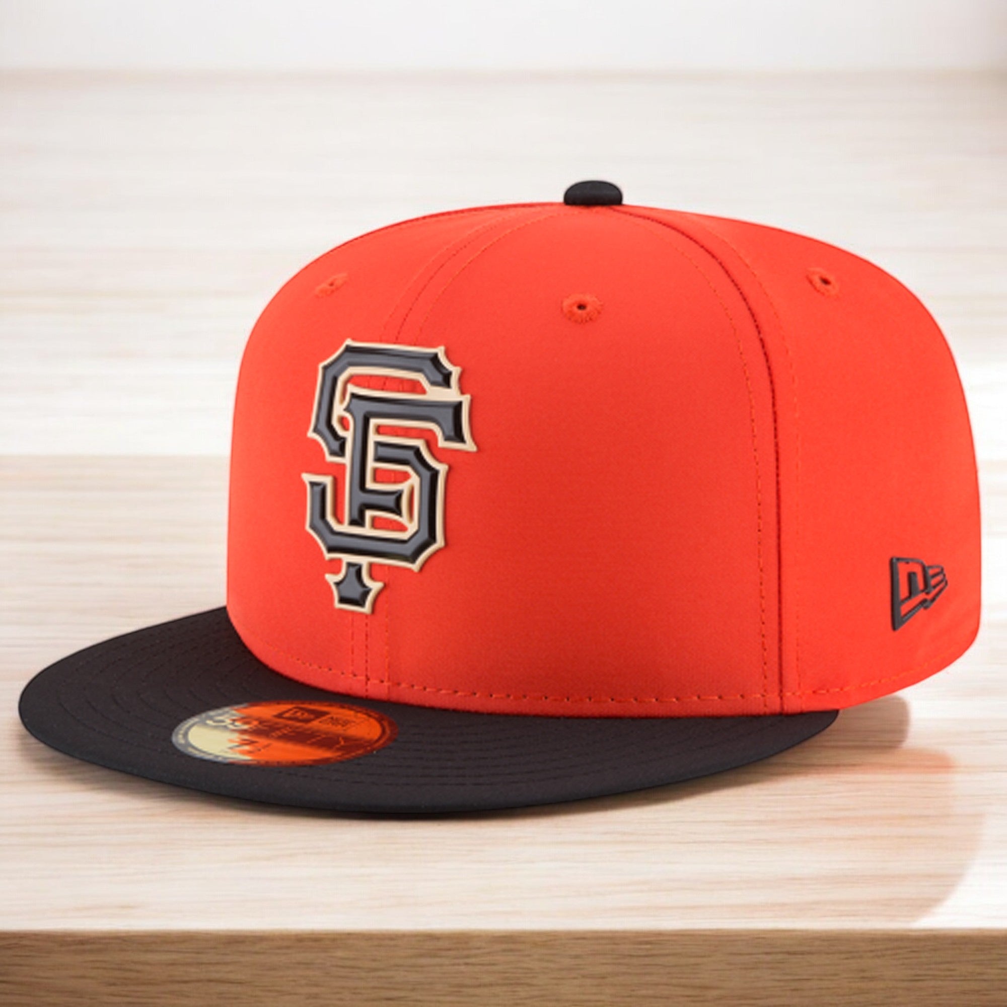 [11554516] Mens New Era MLB 59Fifty Authentic BP Fitted - San Francisco Giants