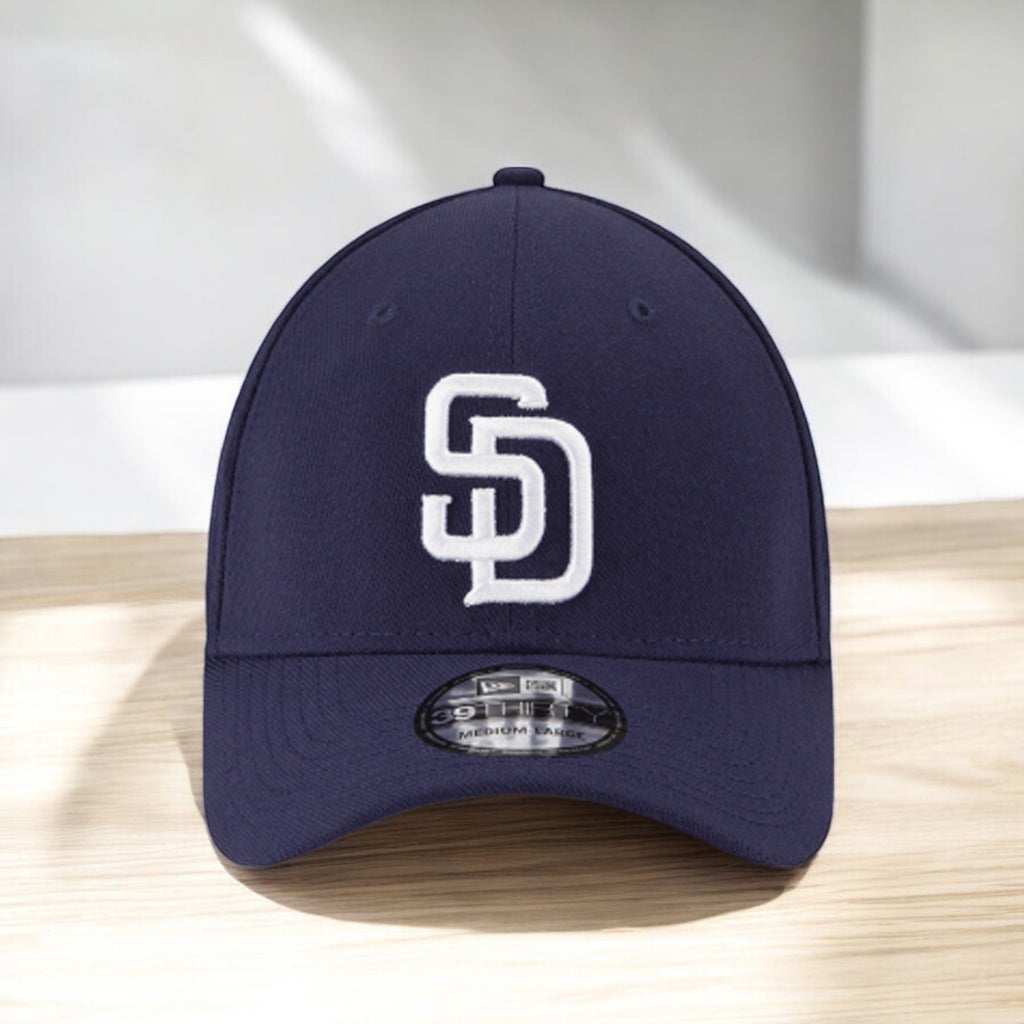[10975795] Mens New Era MLB 39Thirty Flex Fit Cap - San Diego Padres