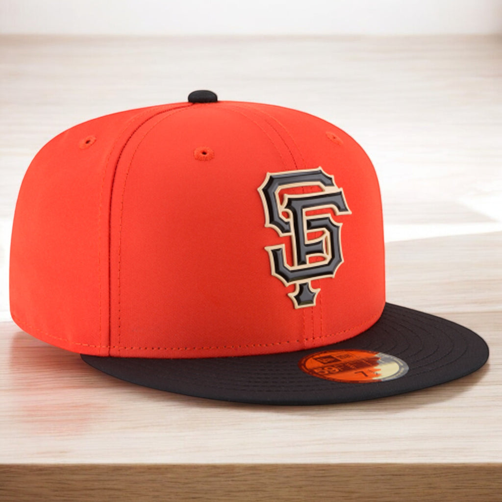 [11554516] Mens New Era MLB 59Fifty Authentic BP Fitted - San Francisco Giants