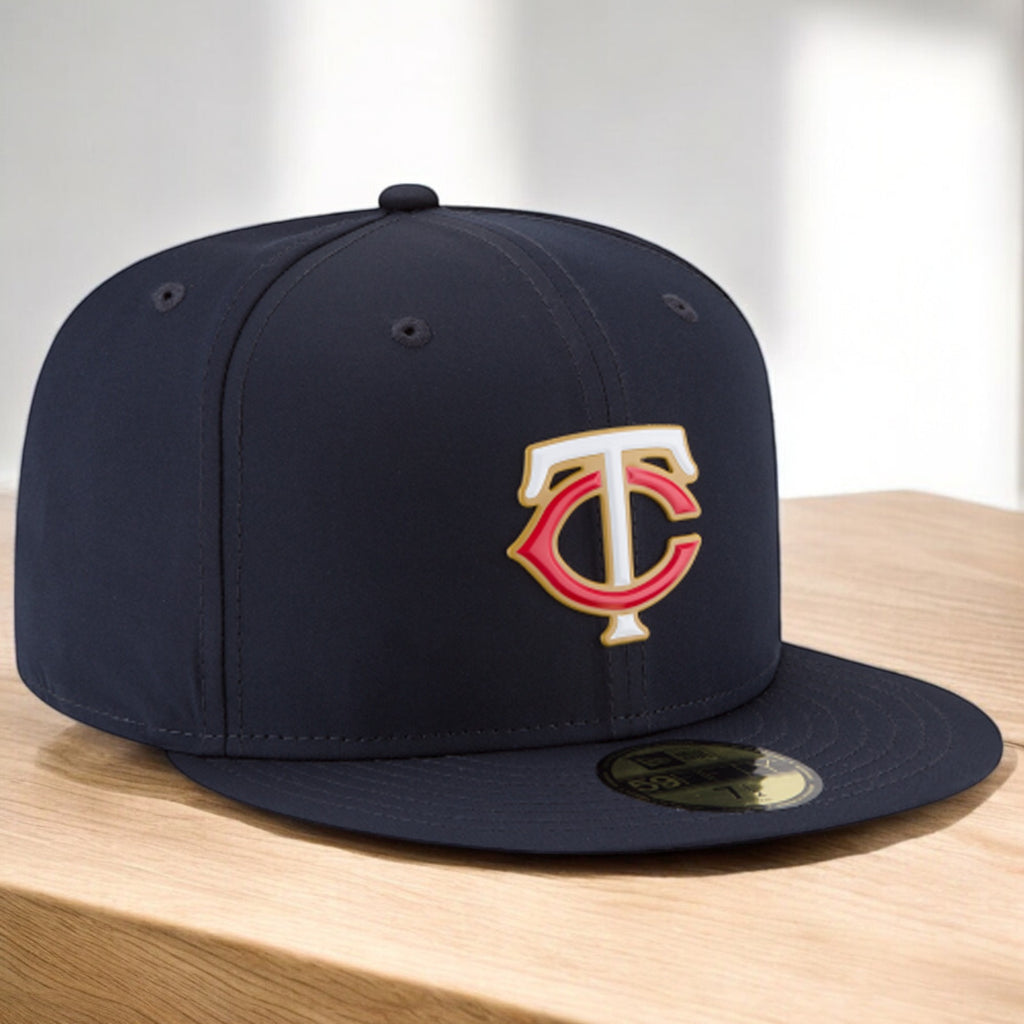 [11554523] Mens New Era MLB 59Fifty Authentic BP Fitted - Minnesota Twins