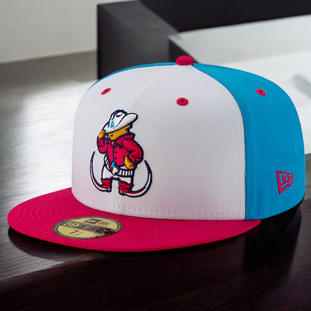 [12479057] Mens New Era MILB Theme 59Fifty - Amarillo Sod Poodles 'Pointy Botas'