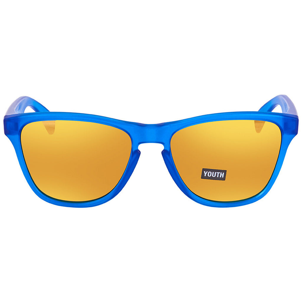 [OJ9006-04] Youth Oakley Frogskins XS Sunglasses - Matte Sapphire/24k Iridium