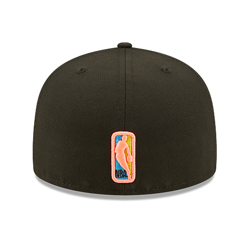 [70643195] Mens New Era NBA 5950 PINK GLOW FITTED - GOLDEN STATE WARRIORS