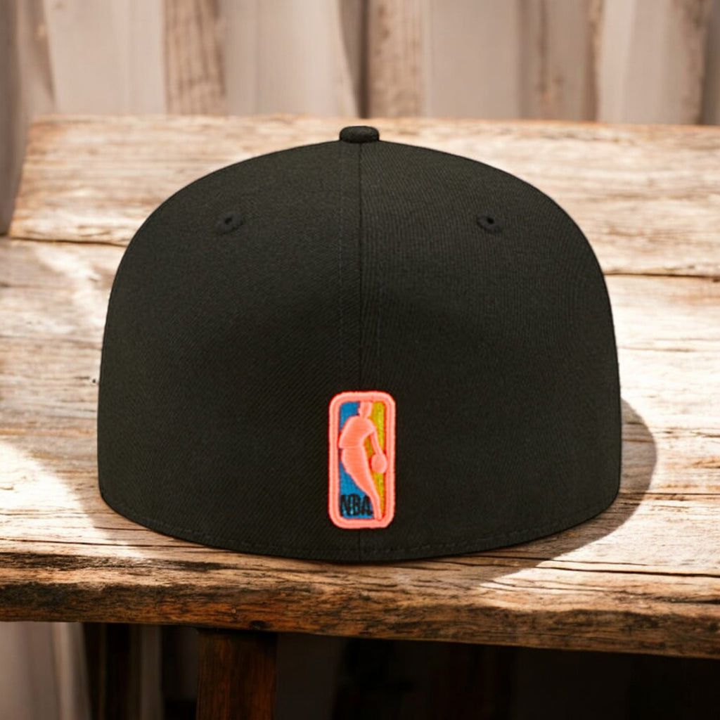 [70643206] Mens New Era NBA 5950 PINK GLOW FITTED - MIAMI HEAT