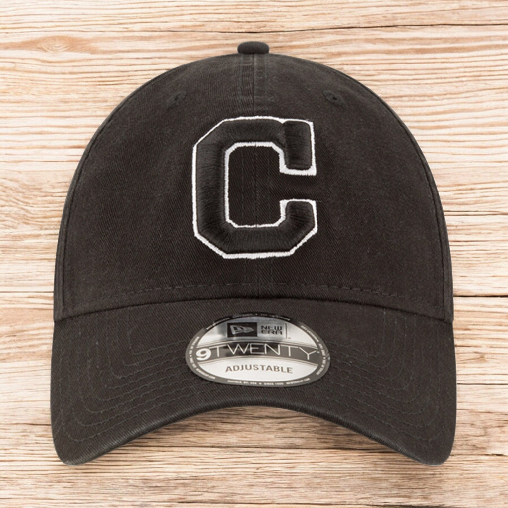 [11548747] Mens New Era MLB Core Classic 9Twenty Strapback - Cleveland Indians