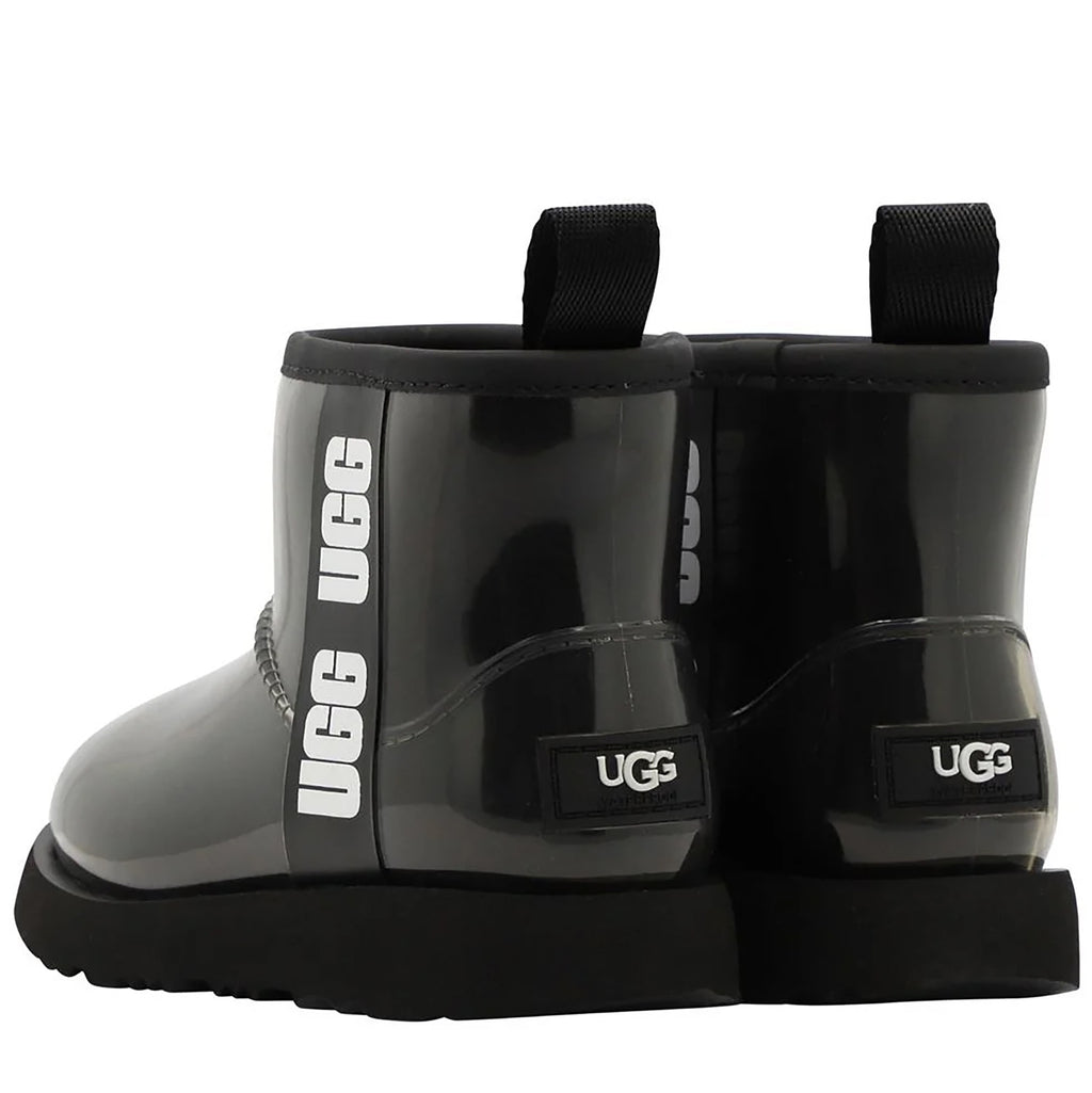 [1112386K-BLK] Kids UGG CLASSIC CLEAR MINI