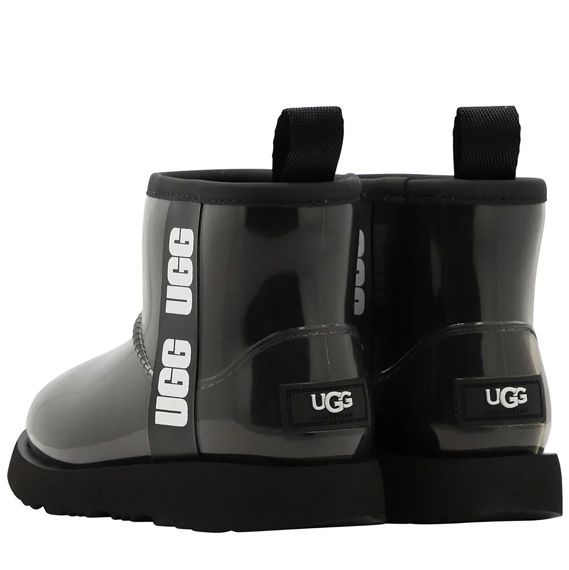[1112386K-BLK] Kids UGG CLASSIC CLEAR MINI