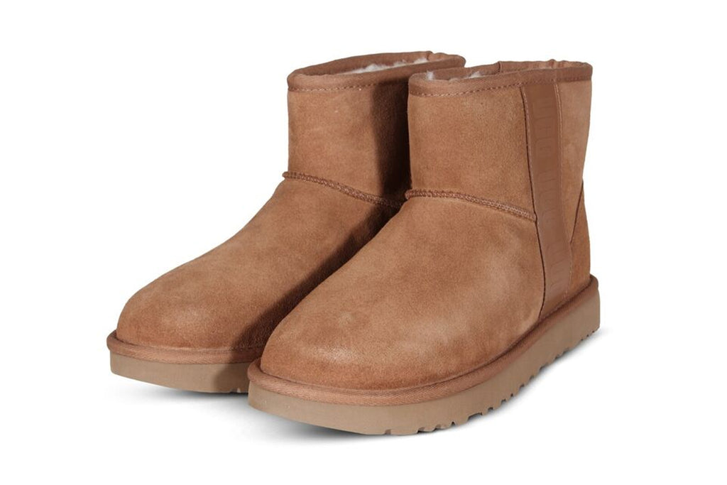 [1122558-CHE] Womens UGG CLASSIC MINI SIDE LOGO