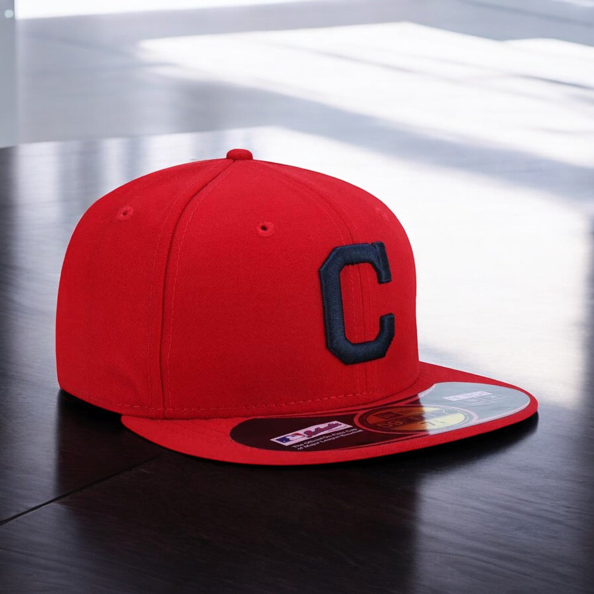[70156169] Mens New Era MLB On-Field 59Fifty Fitted - Cleveland Indians