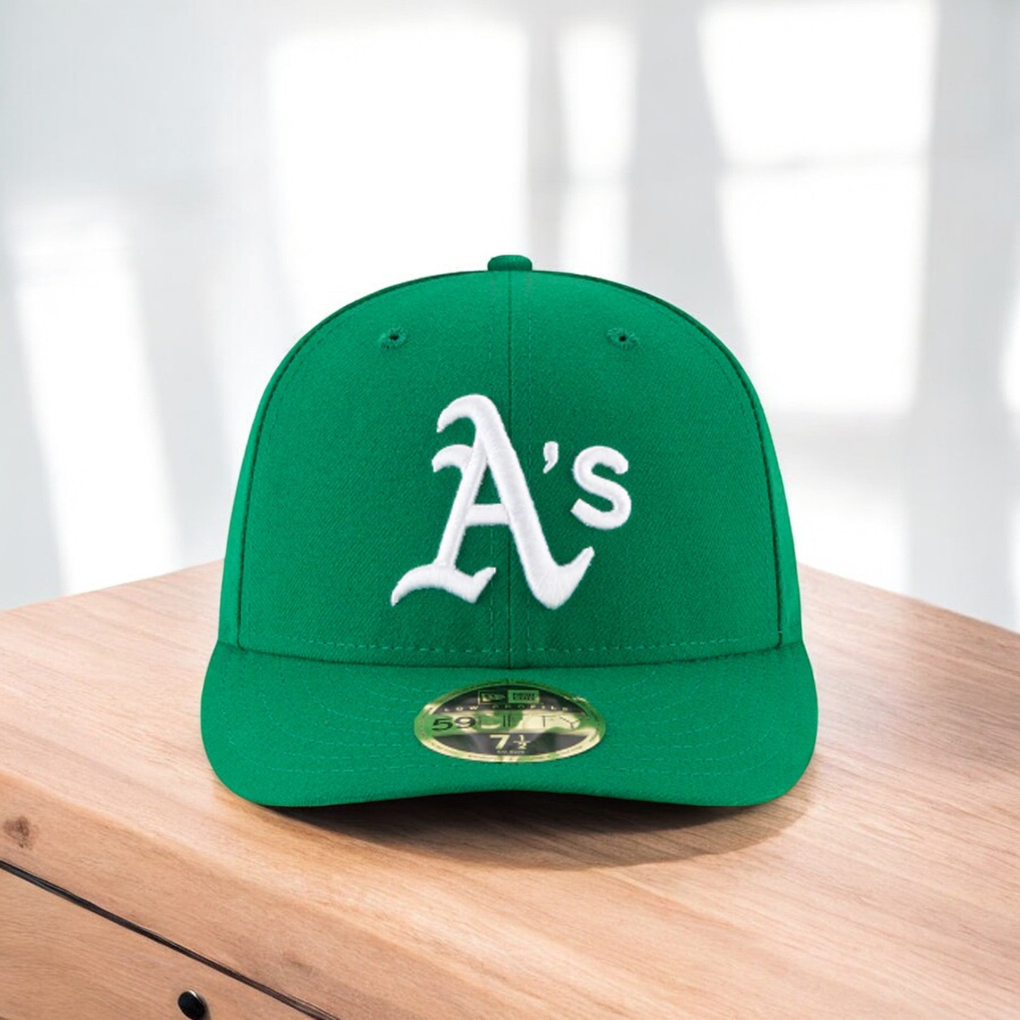 [70423564] Mens New Era MLB Low Profile Authentic 5950 - Oakland Athletics
