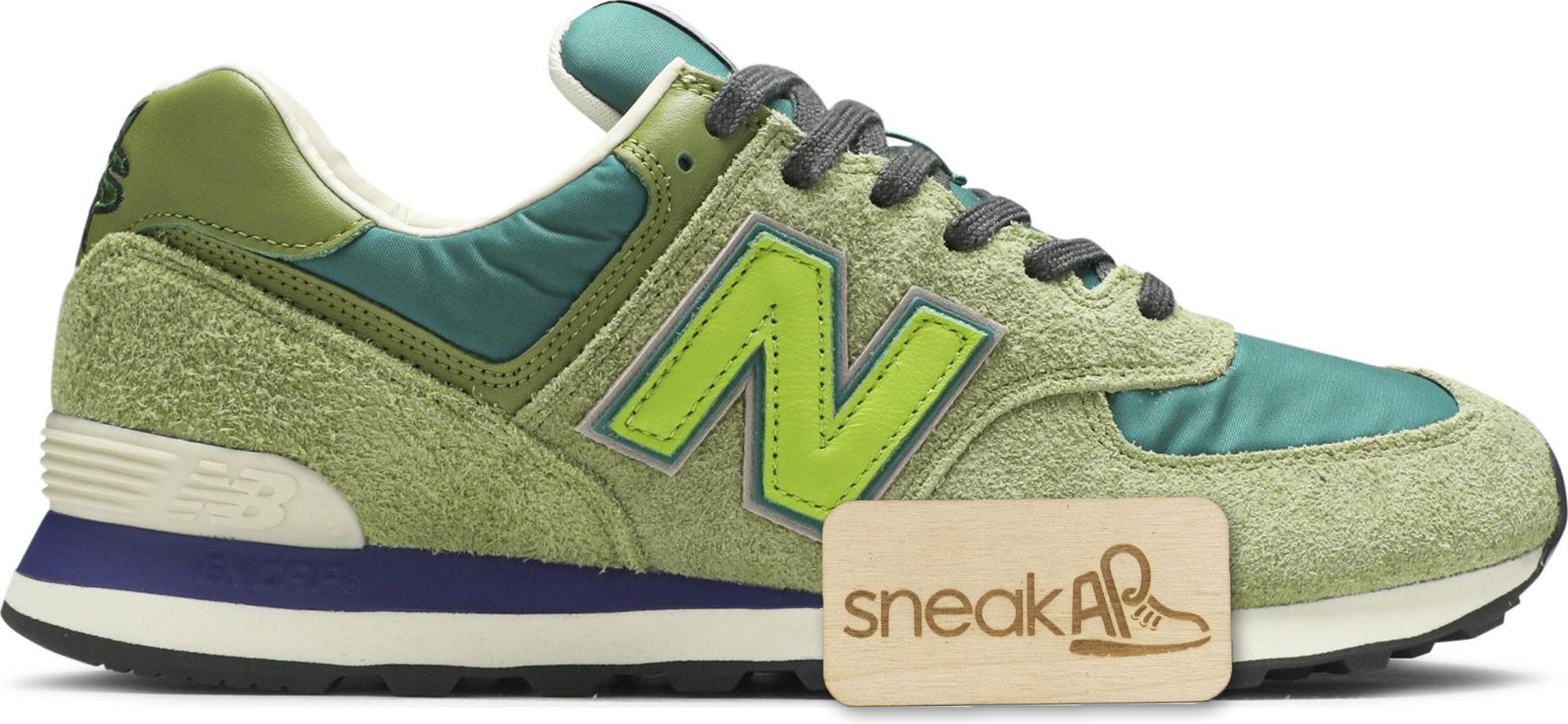 [ML574RAU] Mens New Balance 574 'STRAY RATS GREEN'