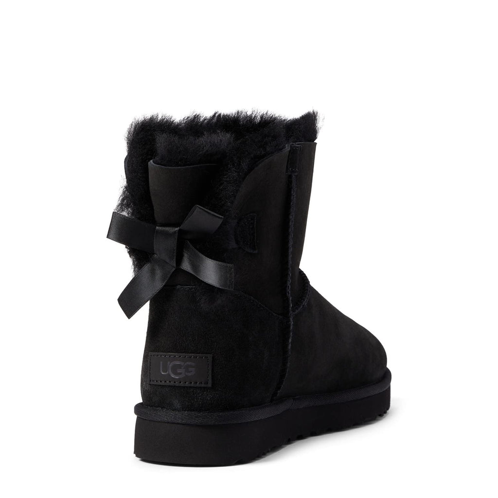 [1016501-BLK] Womens Ugg MINI BAILEY BOW II