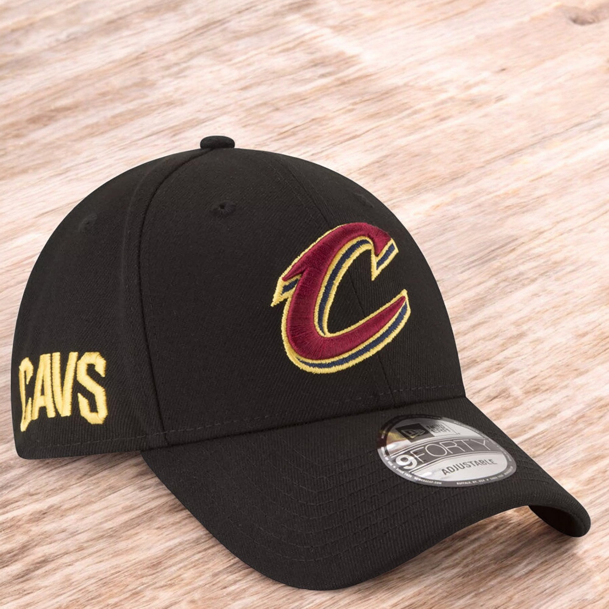 [12154503] Mens New Era NBA 9Forty Adjustable Hat - Cleveland Cavaliers