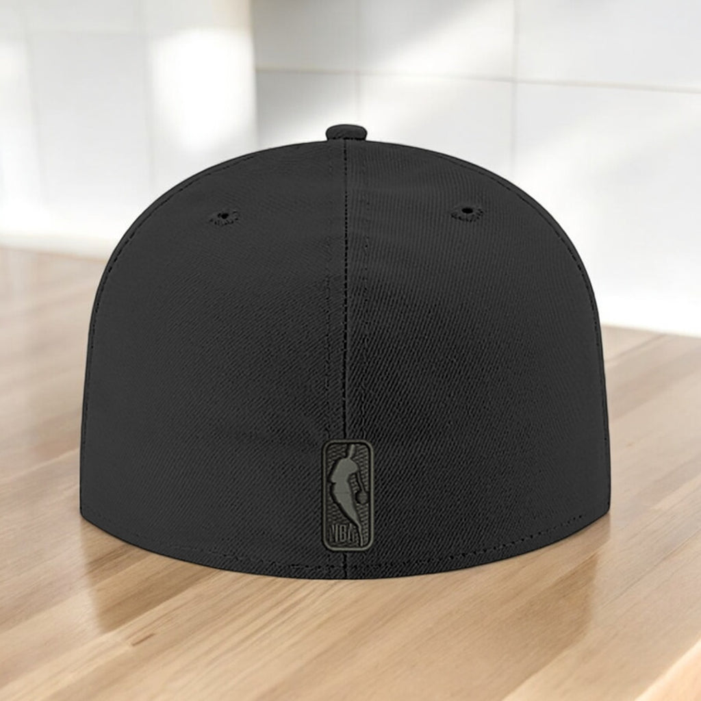 [70632960] Mens New Era NBA 5950 BLACK ON BLACK FITTED - MILWAUKEE BUCKS