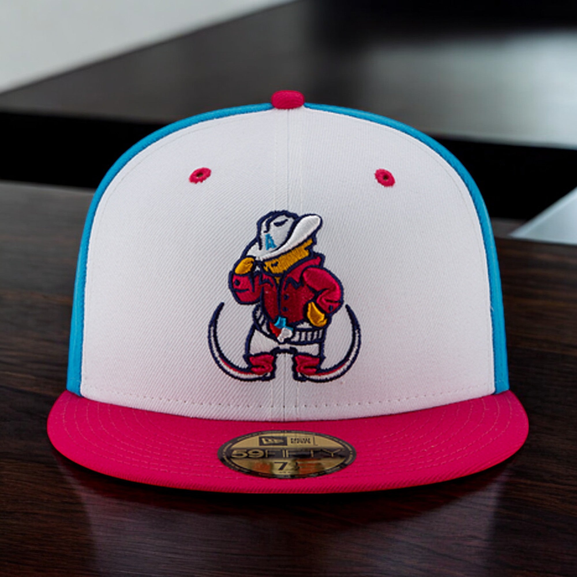 [12479057] Mens New Era MILB Theme 59Fifty - Amarillo Sod Poodles 'Pointy Botas'