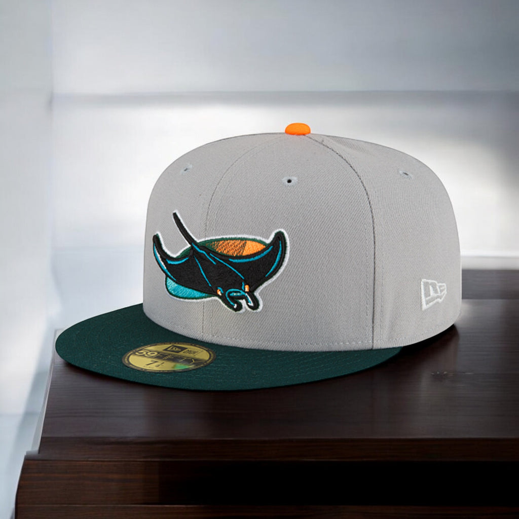 [70603947] Mens New Era MLB 59Fifty 10th Anniversary - Tampa Bay Devil Rays