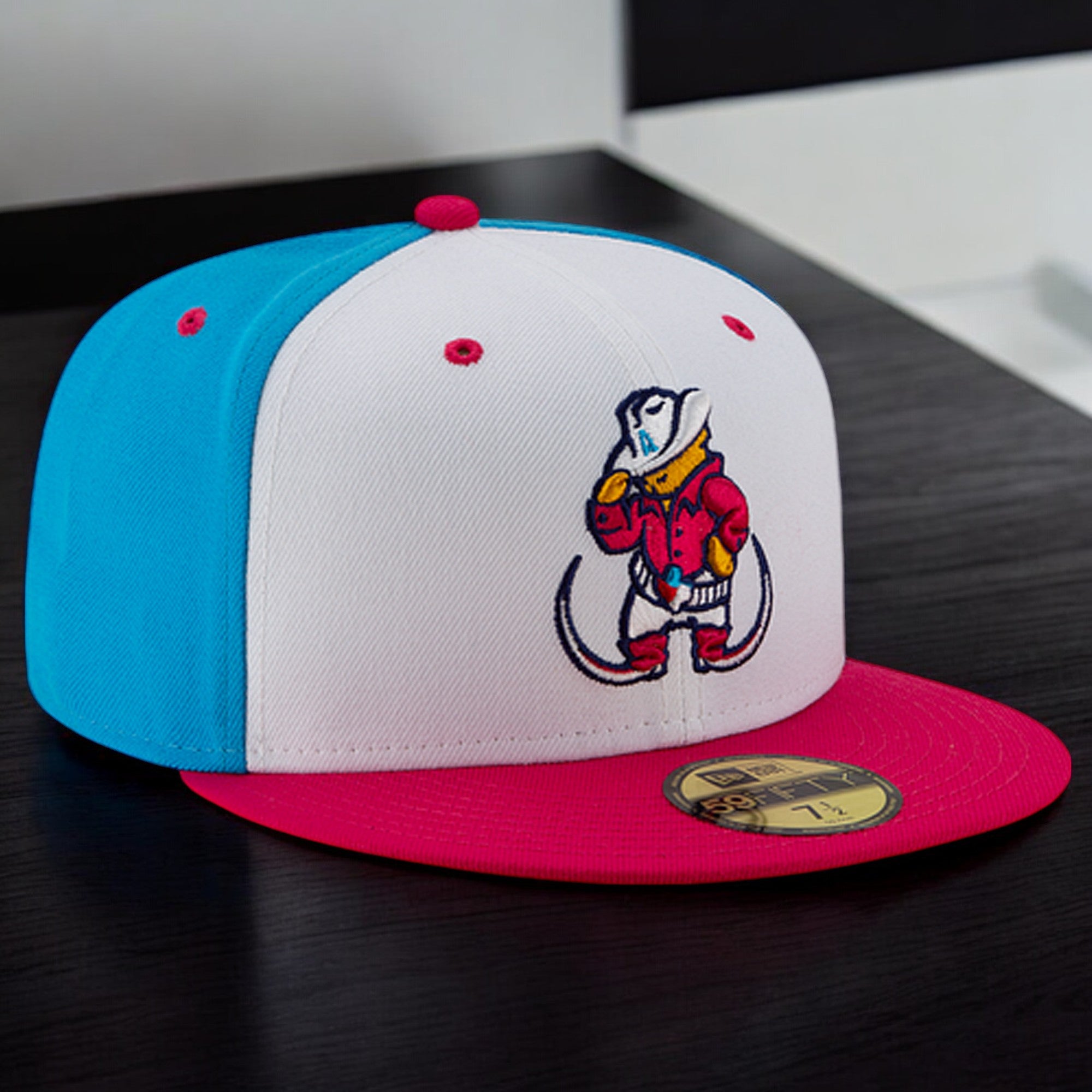 [12479057] Mens New Era MILB Theme 59Fifty - Amarillo Sod Poodles 'Pointy Botas'