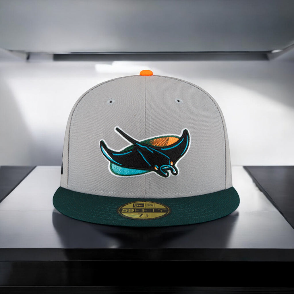 [70603947] Mens New Era MLB 59Fifty 10th Anniversary - Tampa Bay Devil Rays