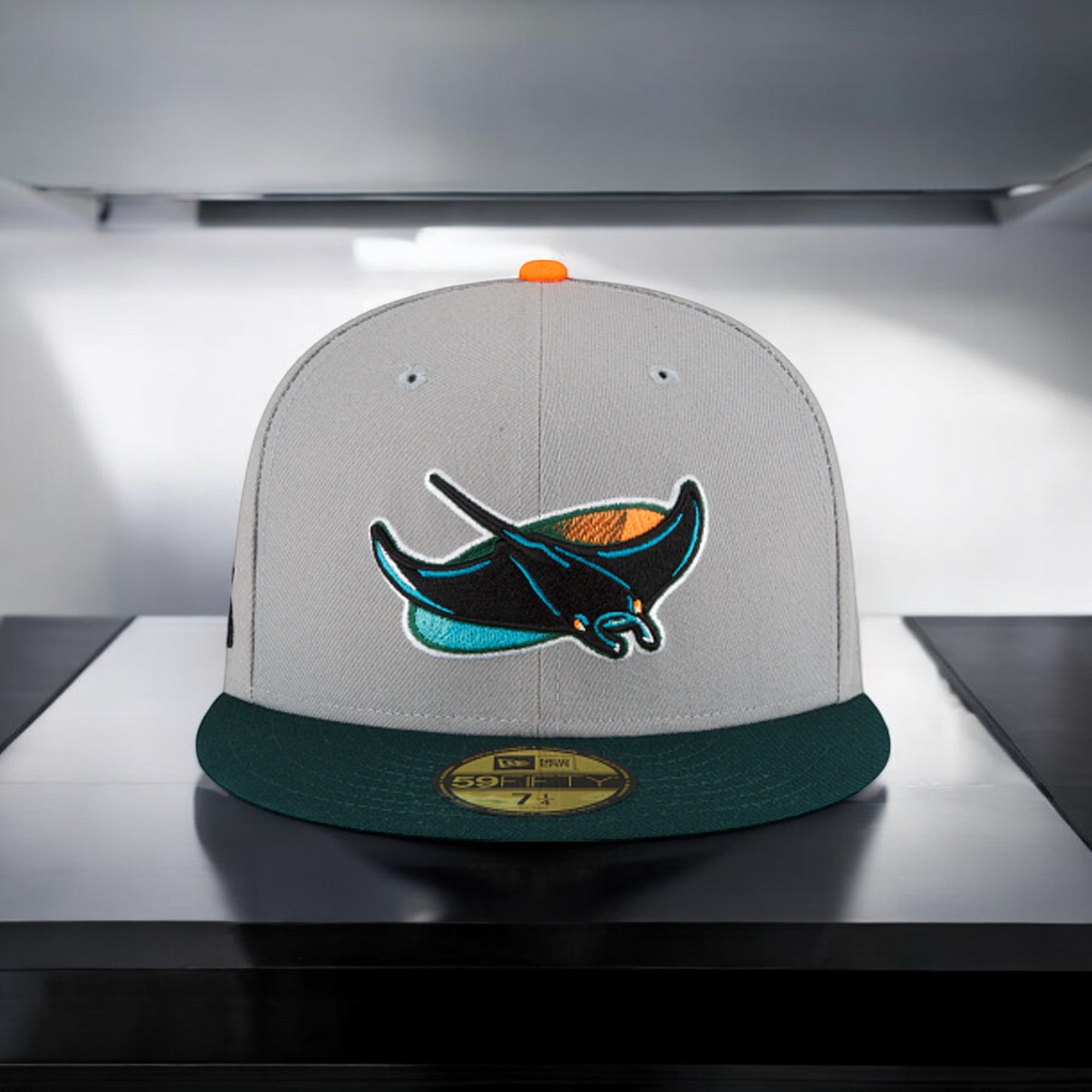 [70603947] Mens New Era MLB 59Fifty 10th Anniversary - Tampa Bay Devil Rays