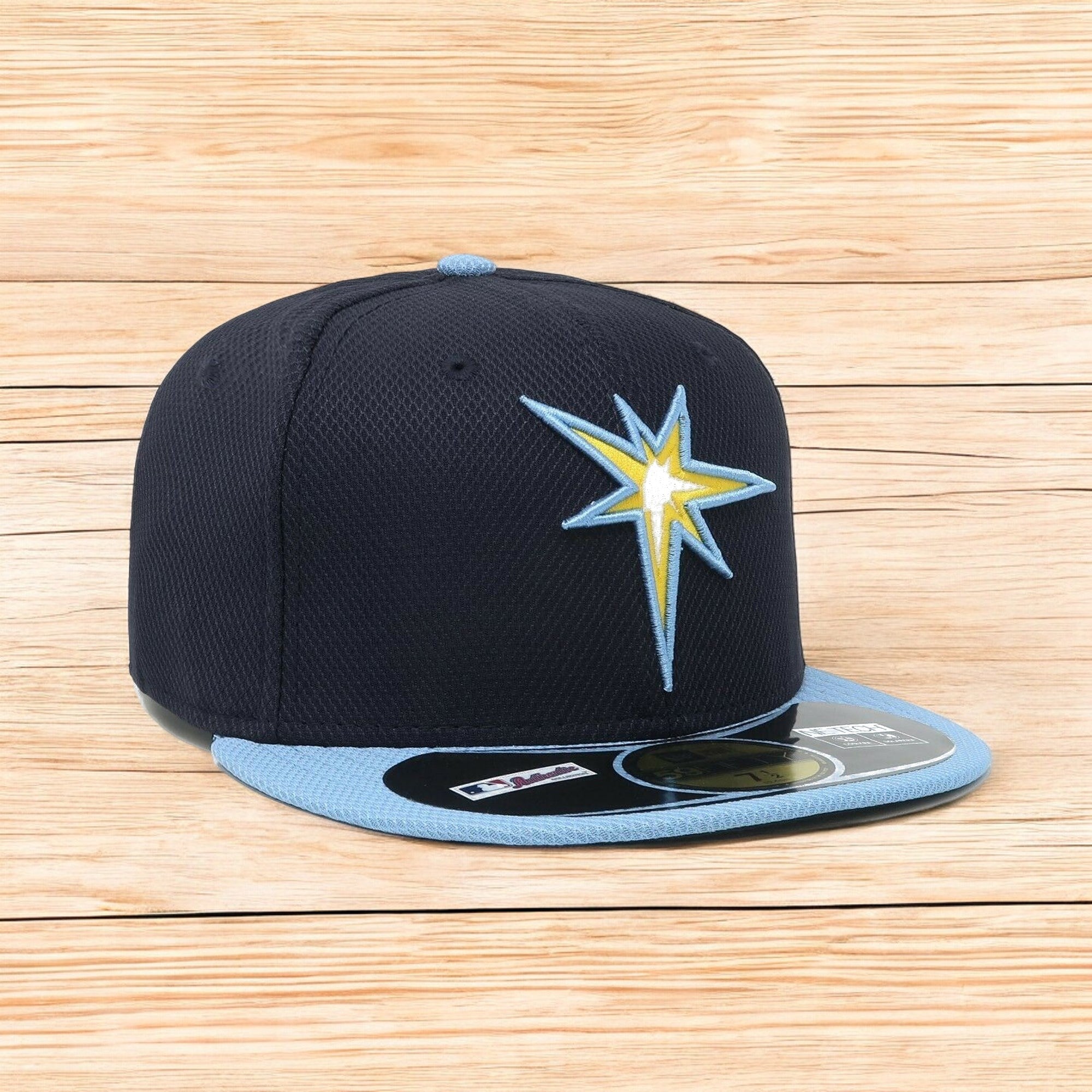 [10757127] Mens New Era MLB Diamond Era 59Fifty Fitted - Tampa Bay Rays
