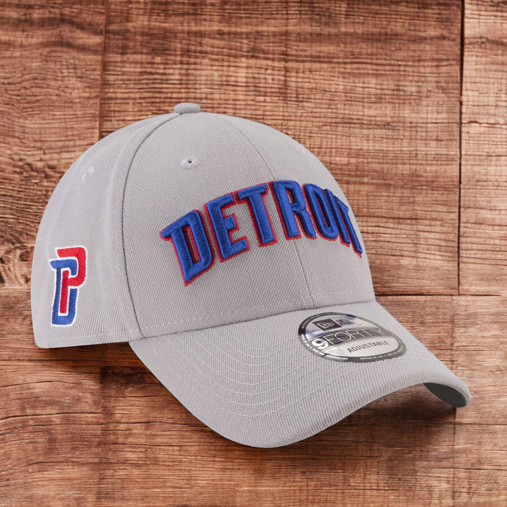 [12154500] Mens New Era NBA 9Forty Snapback - Detroit Pistons