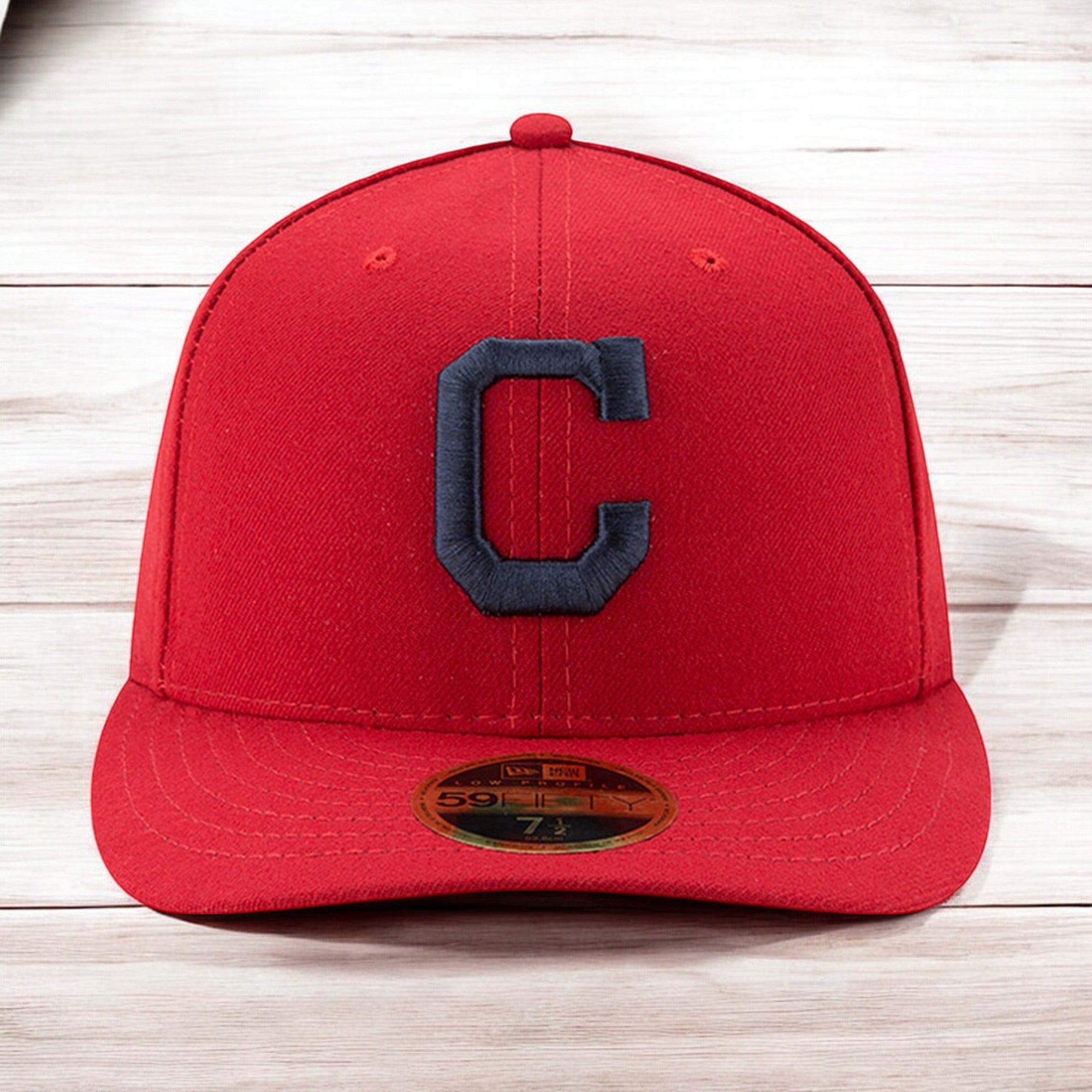 [70367453] Mens New Era MLB Low Profile Authentic 5950 - Cleveland Indians