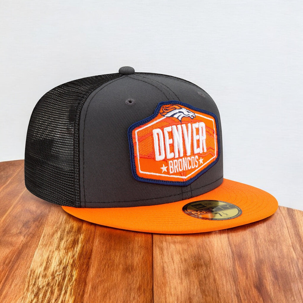 [60139117] Mens New Era NFL Authentic 2021 Draft 59Fifty Fitted - Denver Broncos