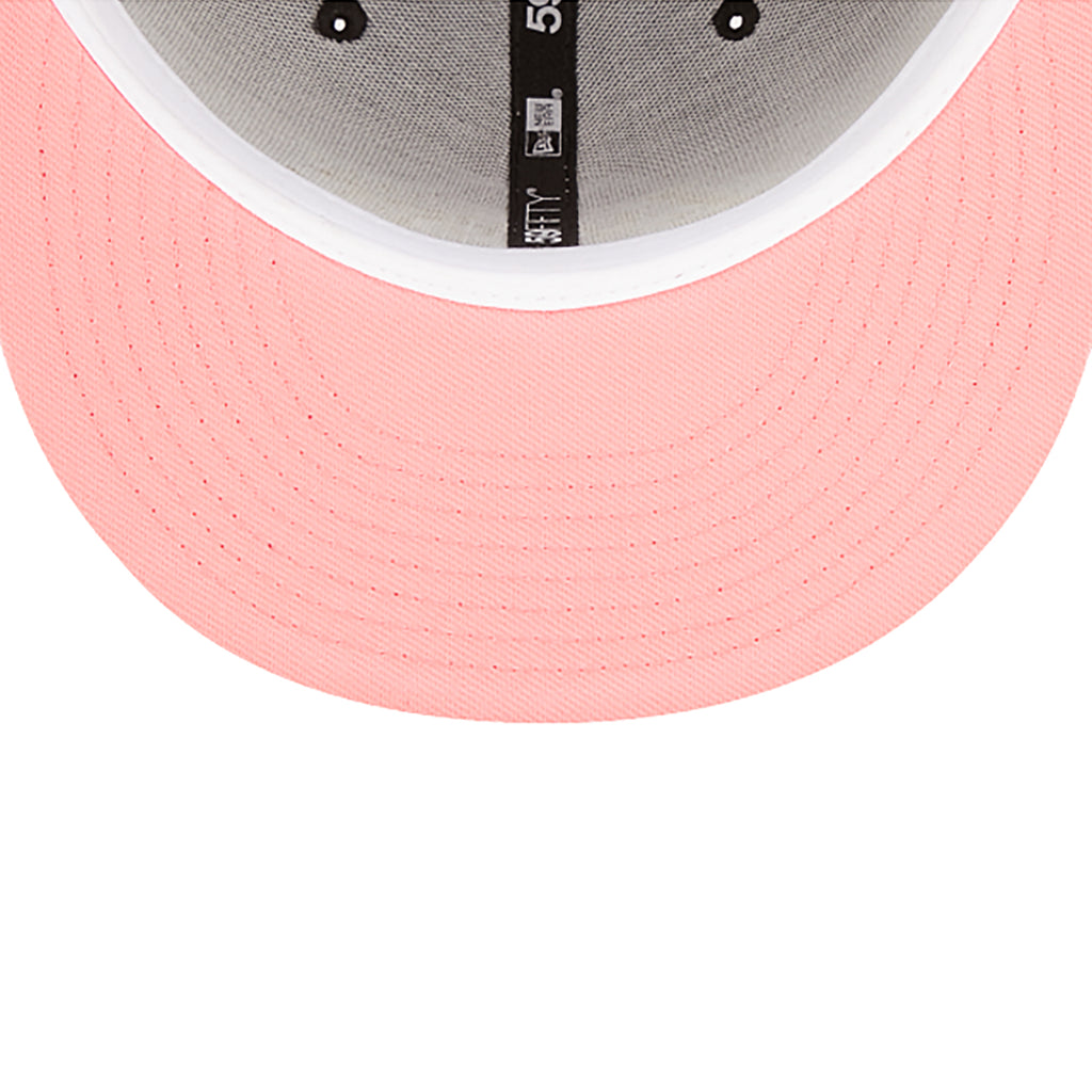 [70643189] Mens New Era NBA 5950 PINK GLOW FITTED - LA LAKERS