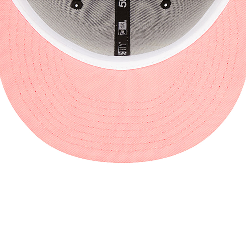 [70643189] Mens New Era NBA 5950 PINK GLOW FITTED - LA LAKERS