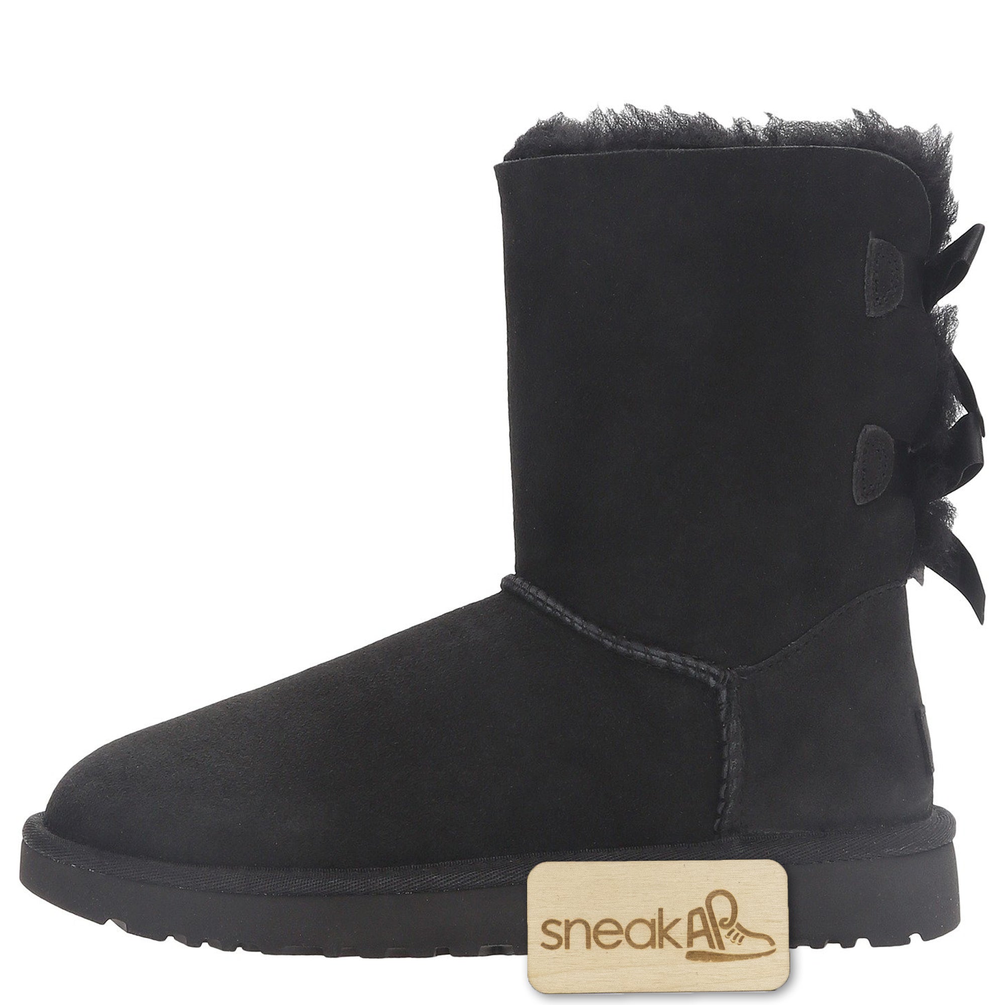 [1016225-BLK] Womens Ugg BAILEY BOW II