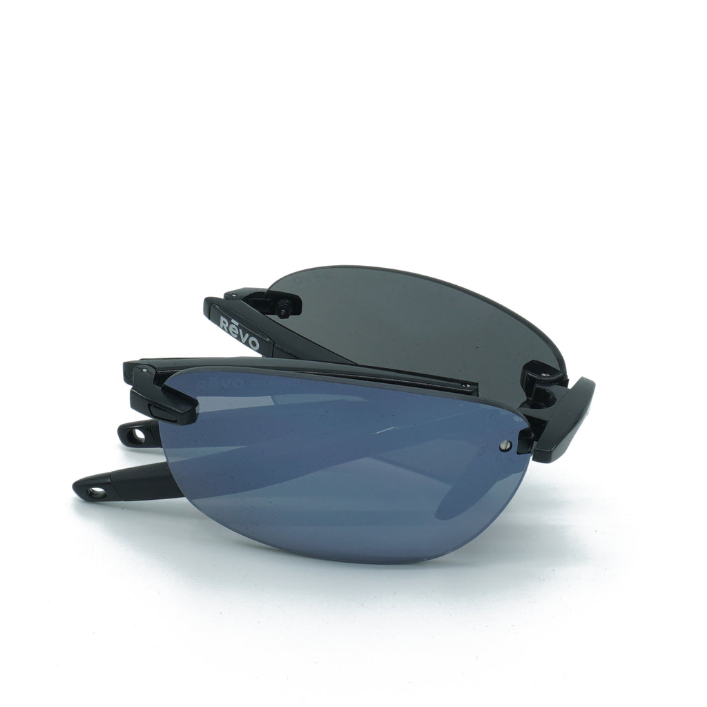 [RE114001GY] MENS REVO DESCEND FOLD POLARIZED SUNGLASSES