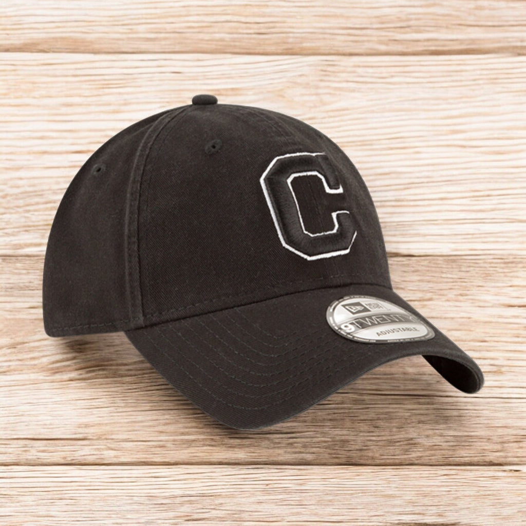 [11548747] Mens New Era MLB Core Classic 9Twenty Strapback - Cleveland Indians