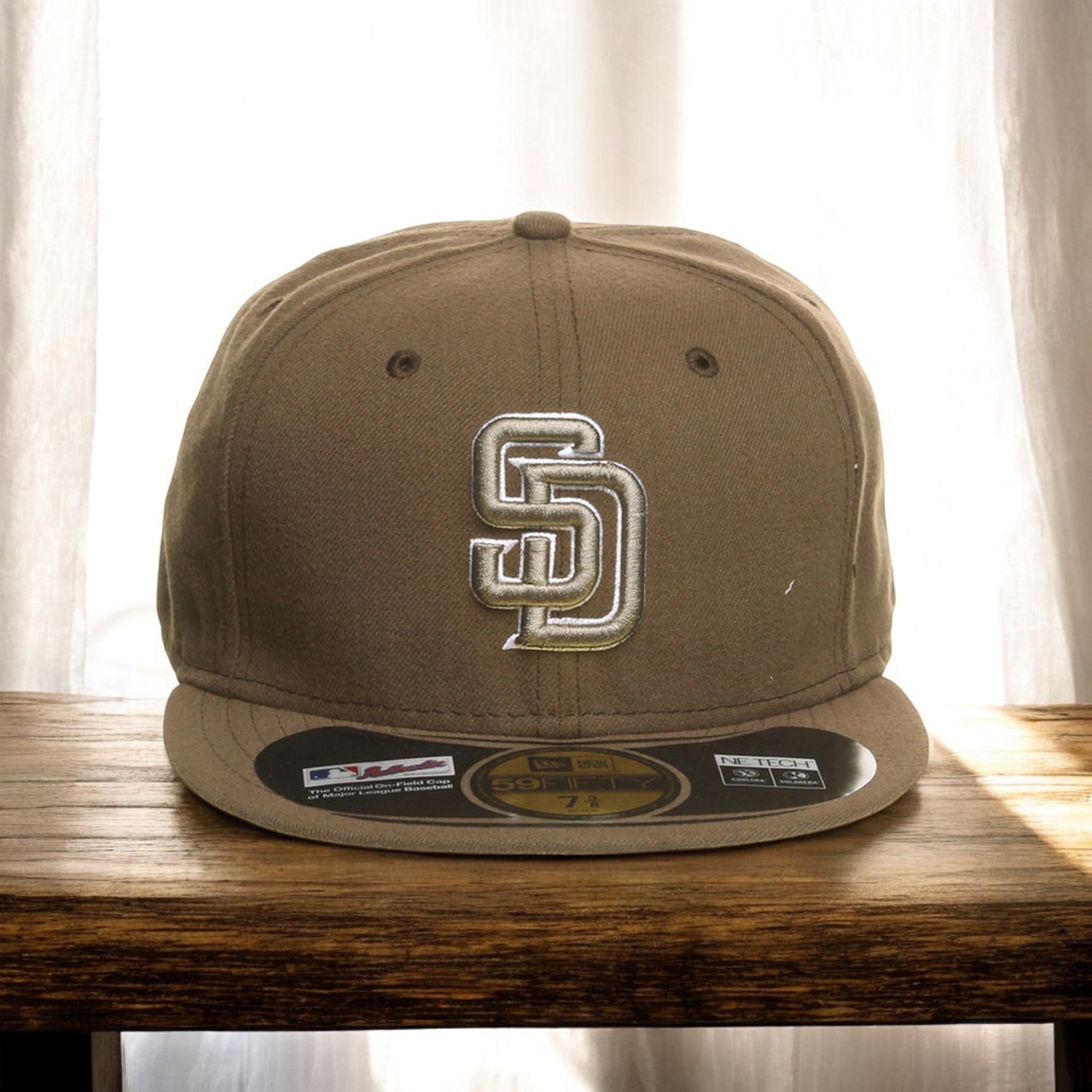[70059948] Mens New Era MLB Authentic 59Fifty Fitted - San Diego Padres