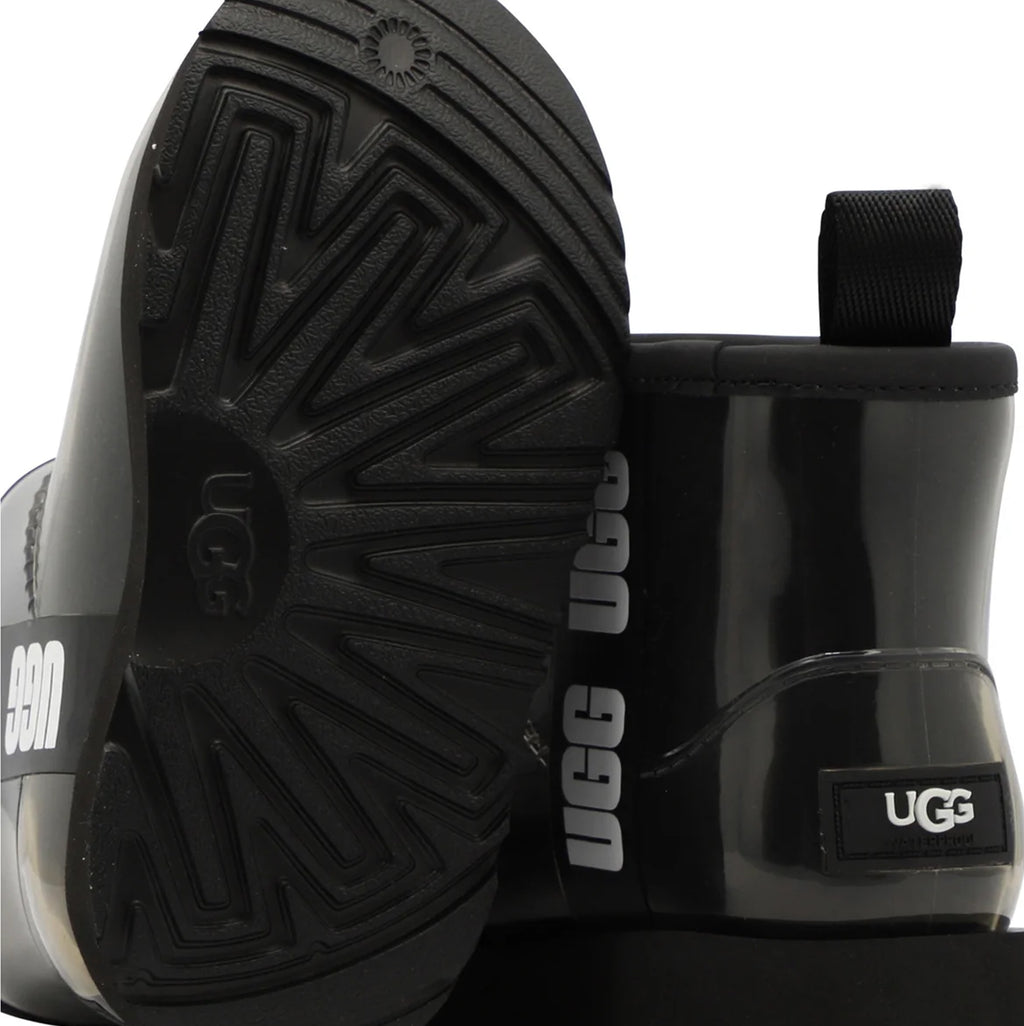 [1112386K-BLK] Kids UGG CLASSIC CLEAR MINI