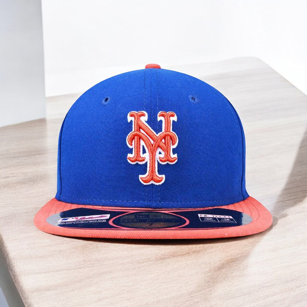 [70134967] Mens New Era MLB Authentic Collection 59Fifty Fitted - New York Mets