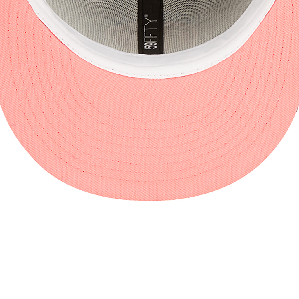 [70643195] Mens New Era NBA 5950 PINK GLOW FITTED - GOLDEN STATE WARRIORS