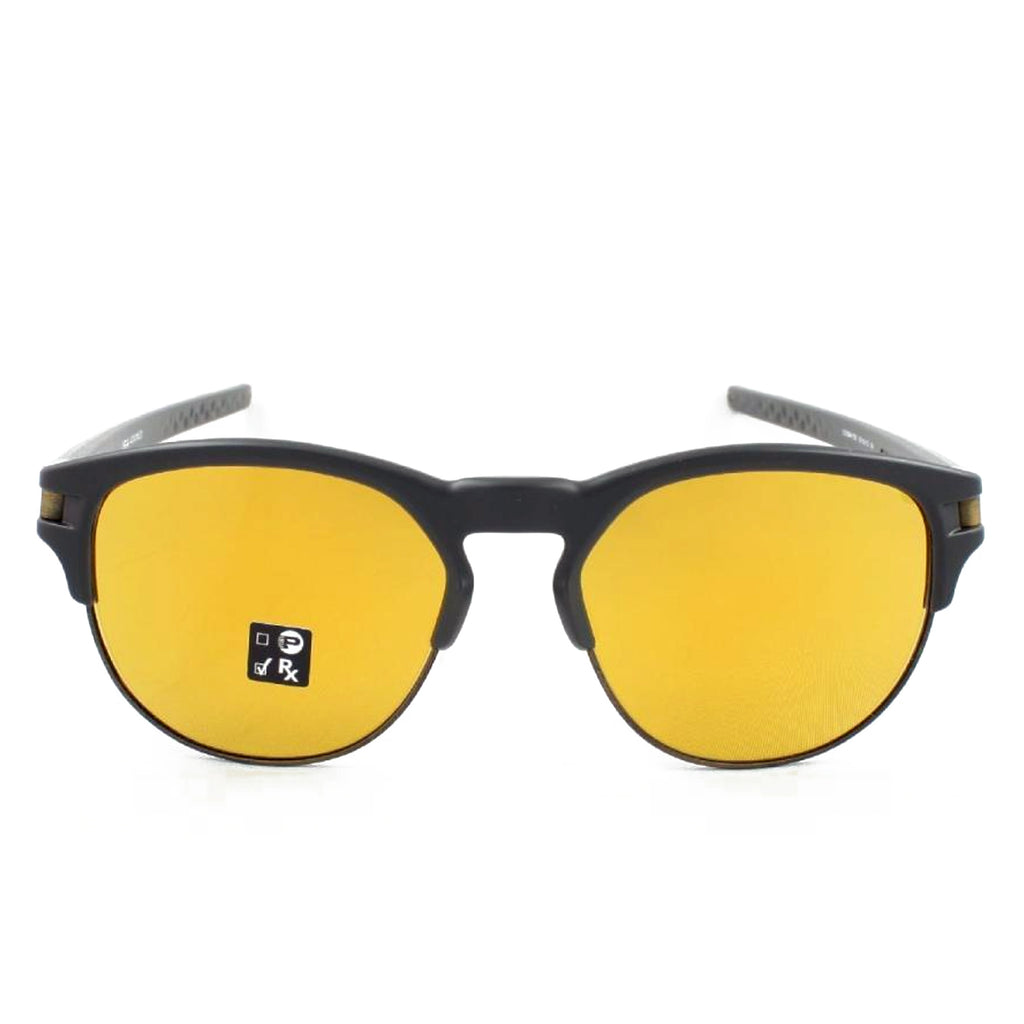[OO9394-10] Mens Oakley Latch Key Sunglasses - Matte Carbon/24K Iridium