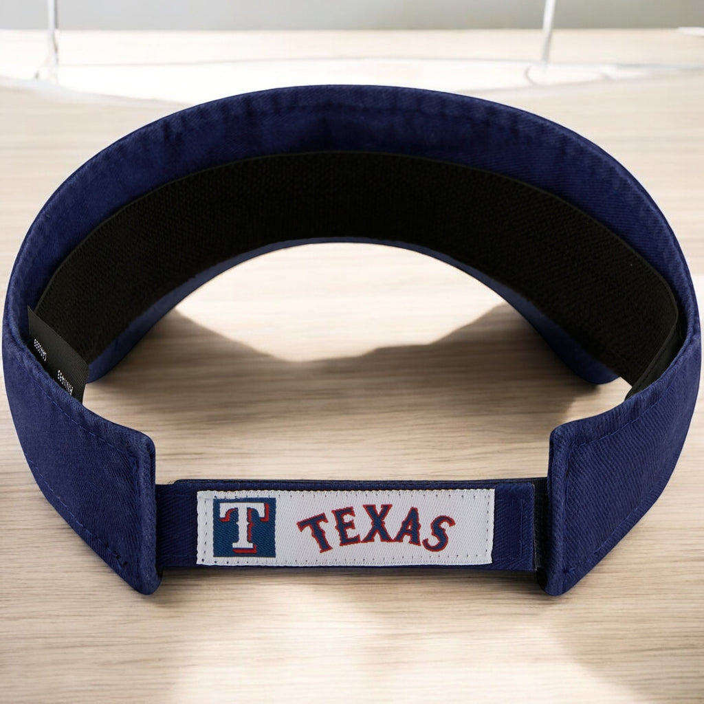 [80676102] Mens New Era Dugout Redux 2 Visor - Texas Rangers
