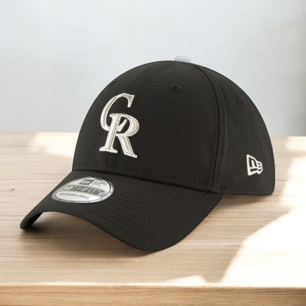 [11576733] Mens New Era MLB 39Thirty Flex Fit Cap - Colorado Rockies