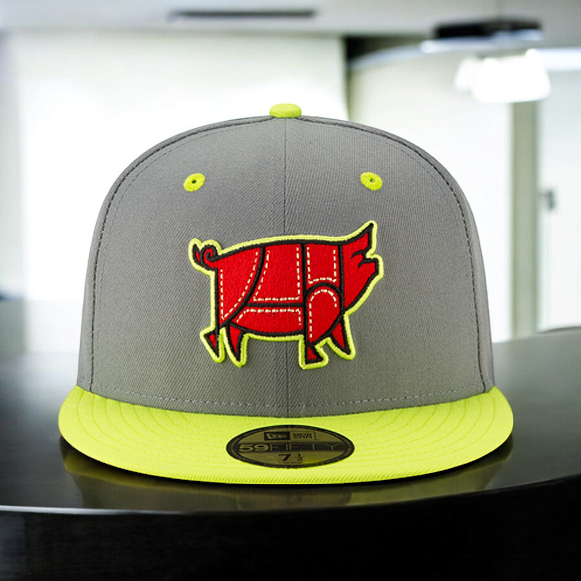 [12022996] Mens New Era MILB Theme 59Fifty - Columbia Fireflies 'Chicharrones'