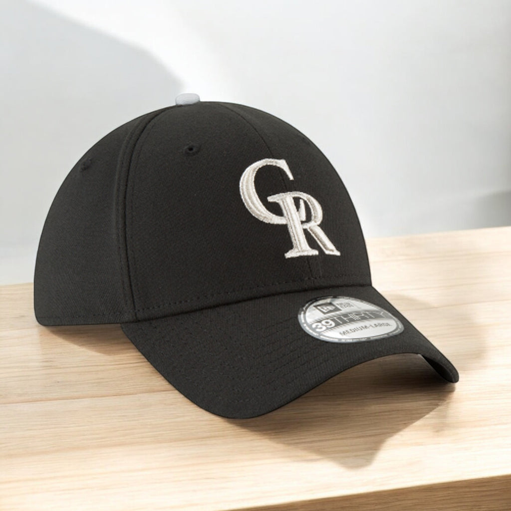 [11576733] Mens New Era MLB 39Thirty Flex Fit Cap - Colorado Rockies