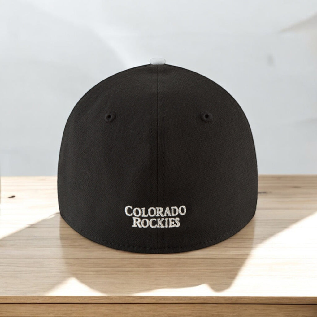 [11576733] Mens New Era MLB 39Thirty Flex Fit Cap - Colorado Rockies